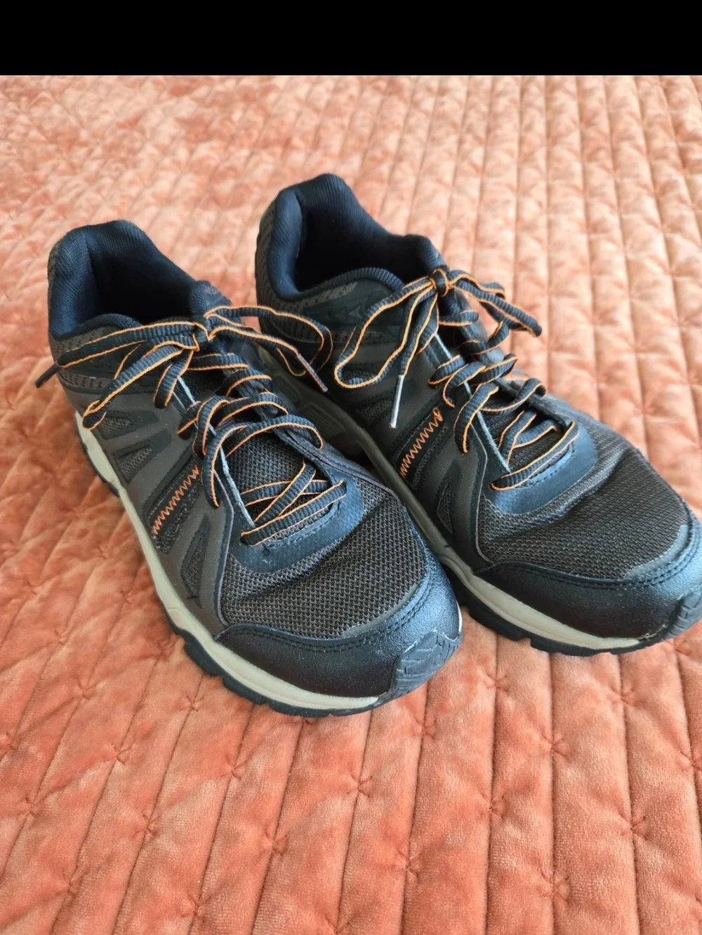 Avia Men's Brown/Black Jag Trail hiking Sneaker,mens 7.5 ,xlnt.cond.